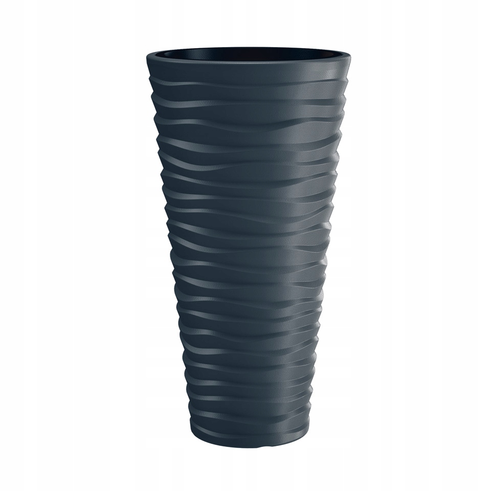 Kvetináč Prosperplast 30 cm x 30 x 52 cm priemer 30 cm plastový čierny